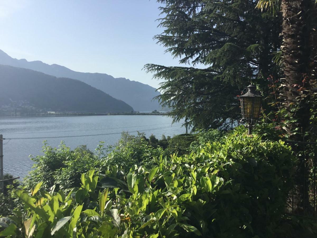 Mon Amour Appartamento In Villa Vista Lago A Lugano-Melide Exterior foto